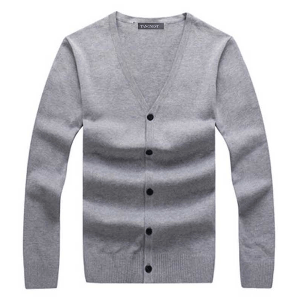 West Louis™ Cardigan Soft Easy Match Sweater Light Gray / M - West Louis