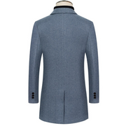 West Louis™ Single-breasted Woolen Business Casual Trench Coat
