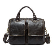 West Louis™ Universal Genuine Leather Briefcase
