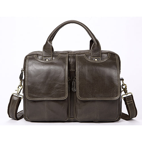 West Louis™ Universal Genuine Leather Briefcase