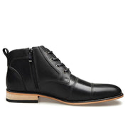 West Louis™ Brand Ankle Boots With Laces