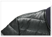 West Louis™ Designer Winter Warm Leather Jacket