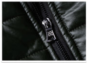 West Louis™ Designer Winter Warm Leather Jacket