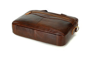 West Louis™ Quality Luxury Genuine Leather Briefcase