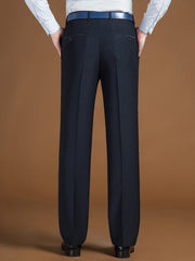 West Louis™ Classic Regular Fit Office Formal Long Trousers