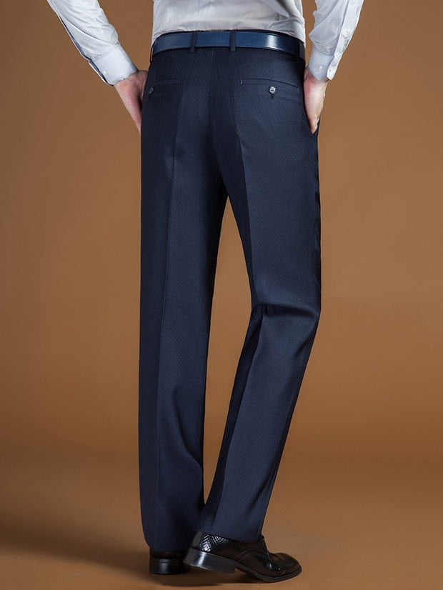 West Louis™ Classic Regular Fit Office Formal Long Trousers