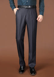 West Louis™ Classic Regular Fit Office Formal Long Trousers