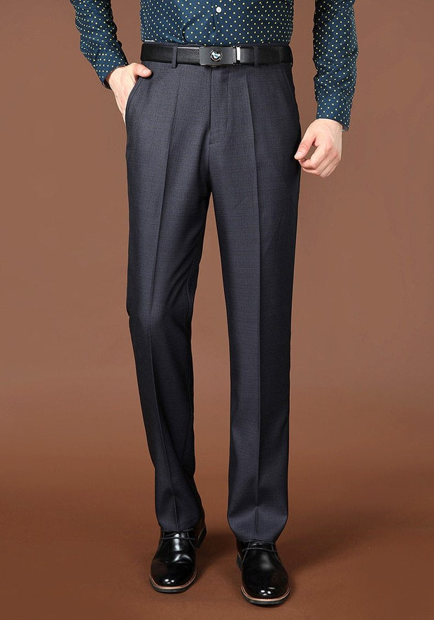 West Louis™ Classic Regular Fit Office Formal Long Trousers