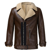 West Louis™ Outlaw Style Leather Jacket