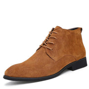 West Louis™ Leather Retro Desert Style Boots