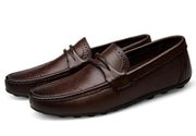 West Louis™ Craved Leather Moccasins