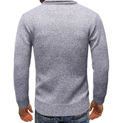 West Louis™ Style Zippered Plain Sweater