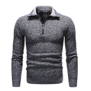 West Louis™ Knitted Neck Zipper Sweater