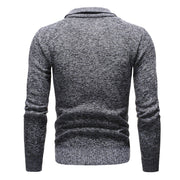 West Louis™ Knitted Neck Zipper Sweater