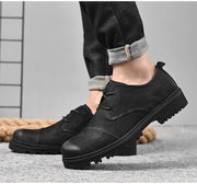 West Louis™ Soft Black Fashion Casual Shoes