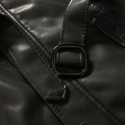 West Louis™ THE Greedy Gentle Season Leather Coat