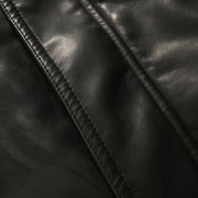 West Louis™ THE Greedy Gentle Season Leather Coat