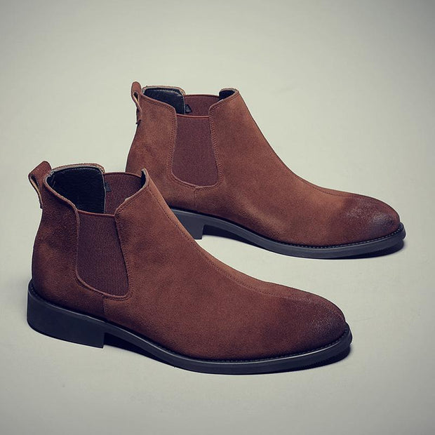 West Louis™ American Chelsea Leather Boots