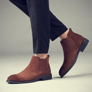 West Louis™ American Chelsea Leather Boots