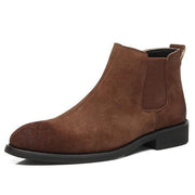 West Louis™ American Chelsea Leather Boots