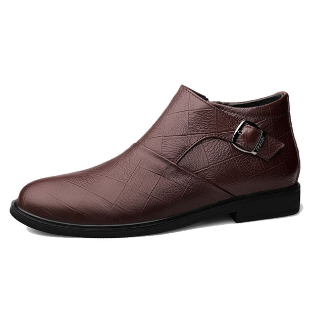 West Louis™ Business Male Walking Ankle Boots