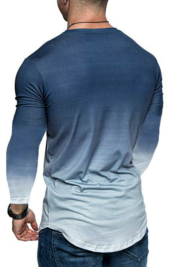 West Louis™ Gradient Long Sleeve T-shirt