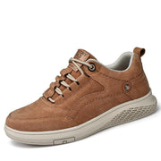 West Louis™ Genuine Leather Suede Sneakers