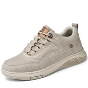 West Louis™ Genuine Leather Suede Sneakers