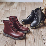 West Louis™ Casual Basic Zipper Boots