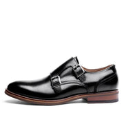 West Louis™ Casual Genuine Leather Formal Shoes