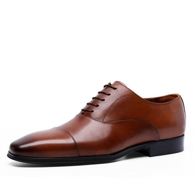 West Louis™ British Business Office Leather Oxford Shoes