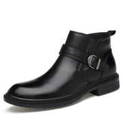 West Louis™ Grain Leather Handmade Boots