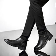 West Louis™ Grain Leather Handmade Boots