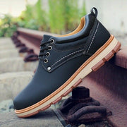 West Louis™ Leather Flat Oxfords Shoes