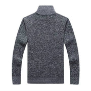 West Louis™ Fleece Patchwork Wool Fashionable Sweater