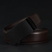 West Louis™ Cow Leather Ratchet Buckle Belt