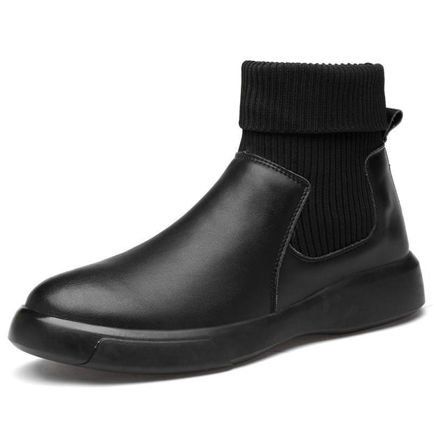 West Louis™ Unique Design Cloth Lining Comfy Leather Shoes