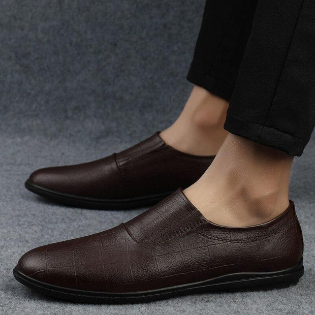 West Louis™ Leather Slip Loafers