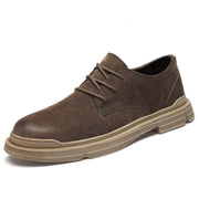 West Louis™ Suede Leather Shoes With Ankle