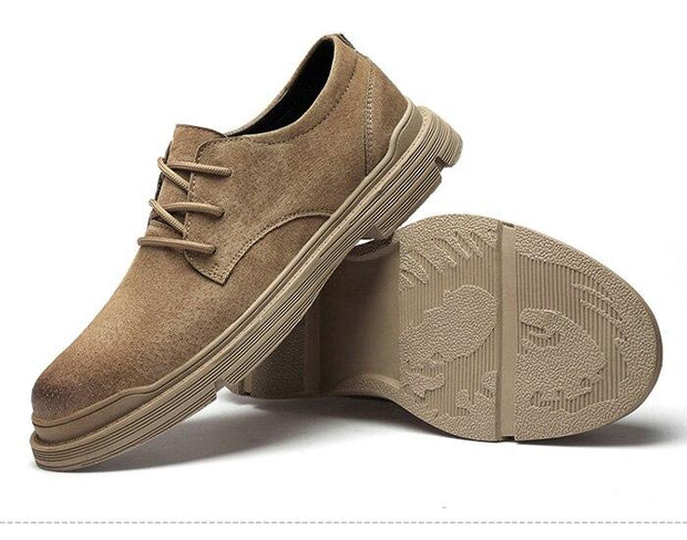 West Louis™ Suede Leather Shoes With Ankle