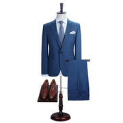 West Louis™ New York Slim Fit One Button Suit ( Blazer + Pants)  - West Louis