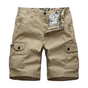 West Louis™ Cargo Multi Poket Solid Shorts