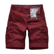 West Louis™ Cargo Multi Poket Solid Shorts