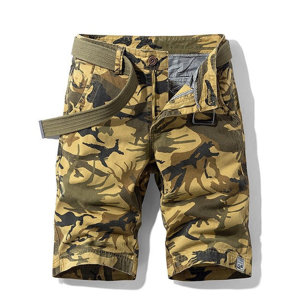 West Louis™ Fashion Cotton Camouflage Shorts