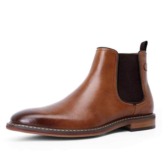 West Louis™ Men's Genuine Leather Chelsea Boots