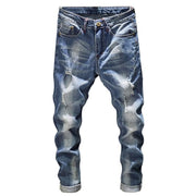 West Louis™ Stretch Frayed Denim Jeans