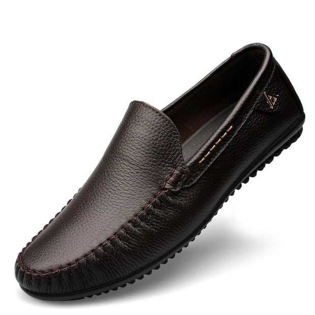 West Louis™ Leather Footwear Slip On Luxury Moccasin