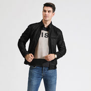 West Louis™ 2023 Motorcycle Street Style Leather Jacket