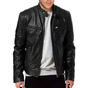 West Louis™ 2023 Motorcycle Street Style Leather Jacket