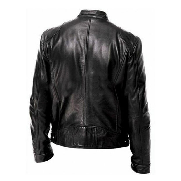 West Louis™ 2023 Motorcycle Street Style Leather Jacket